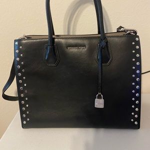 MK BLACK MERCER BAG